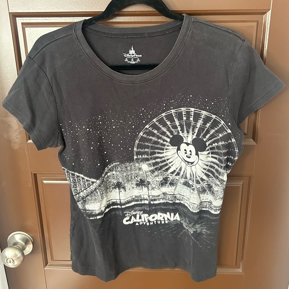 Women’s Disney Parks California Adventure Mickey Mouse Tee Cotton Disneyland